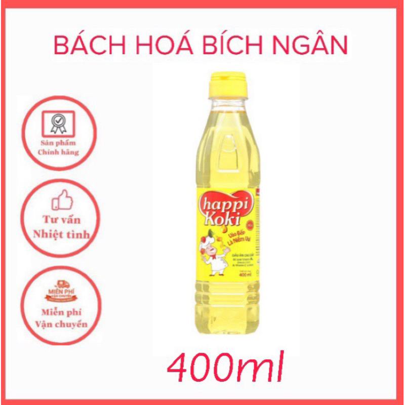 COMBO  Dầu ăn cao cấp  chai 400ml