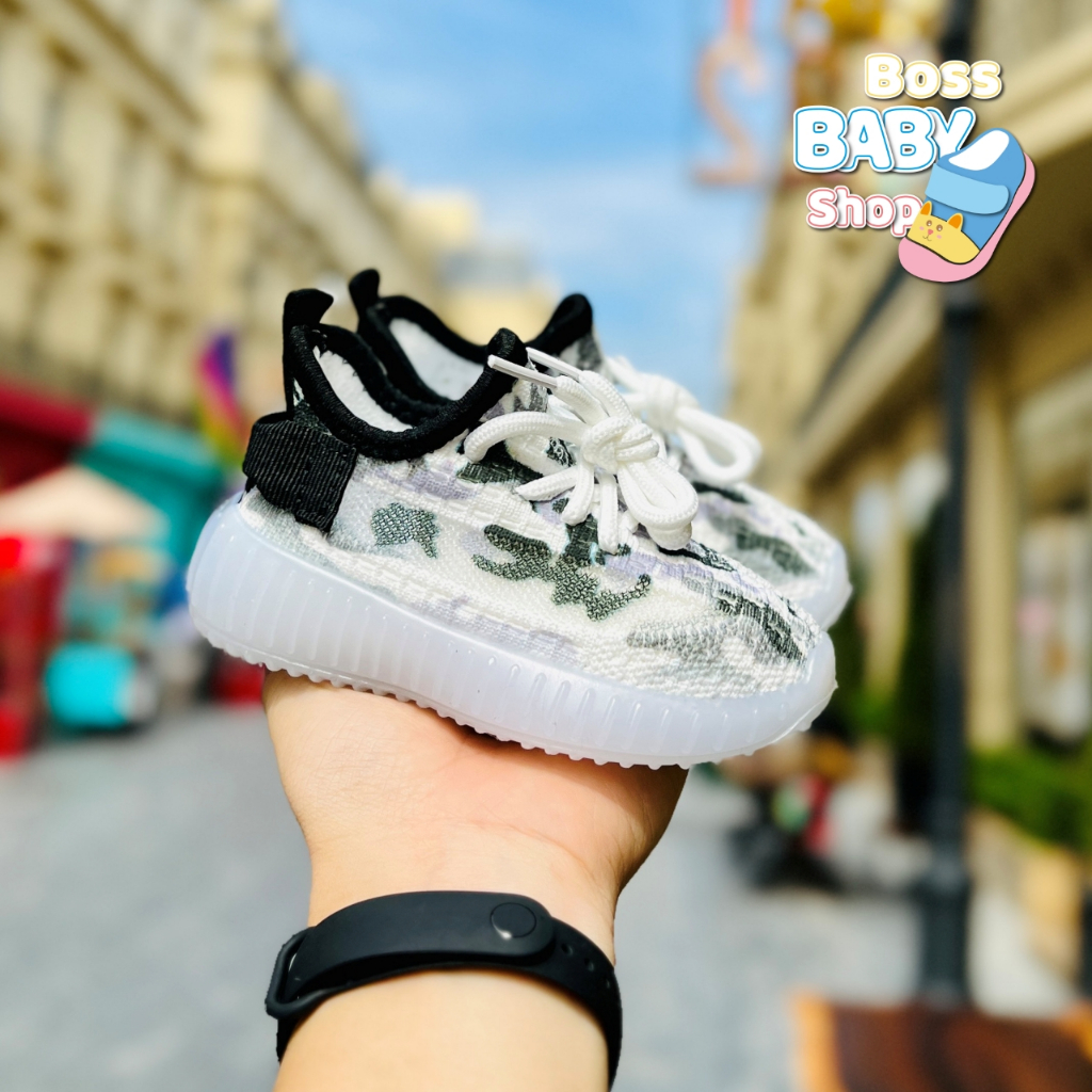 GIÀY THỂ THAO BOOST CHO BÉ TRAI BÉ GÁI TỪ 1- 7 TUỔI MỀM ÊM NHẸ CO GIÃN THOÁNG KHÍ