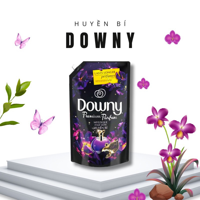 Nước xả Downy 1350ml Huyền bí.Nước xả quần áo hương nước hoa đậm đặc - Thơm dài lâu