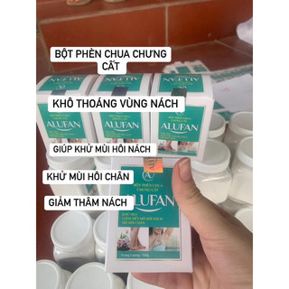 Bột chưng cất phèn chua hôi nách hôi chân Alufan