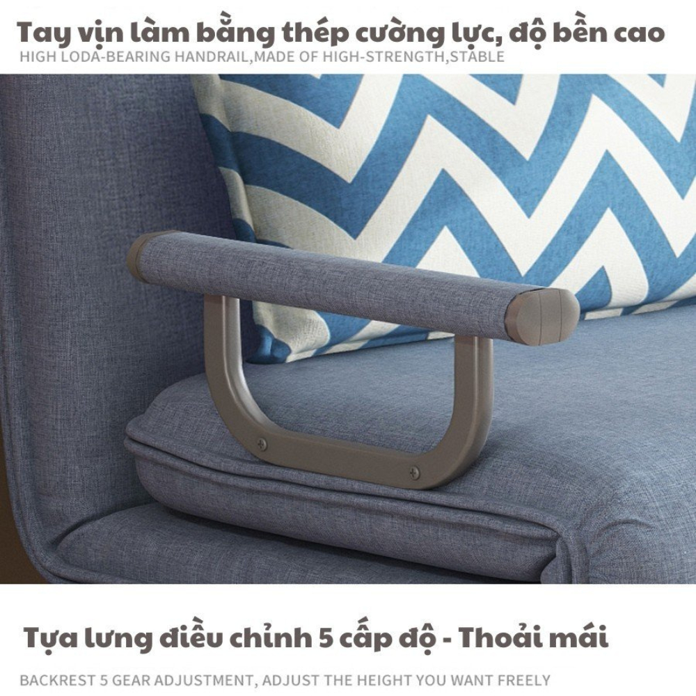 Ghế Sofa giường CINE-HOUSE có khóa kéo dễ dàng làm sạch, giường sofa đa năng gấp gọn thành ghế tiết kiệm diện tích