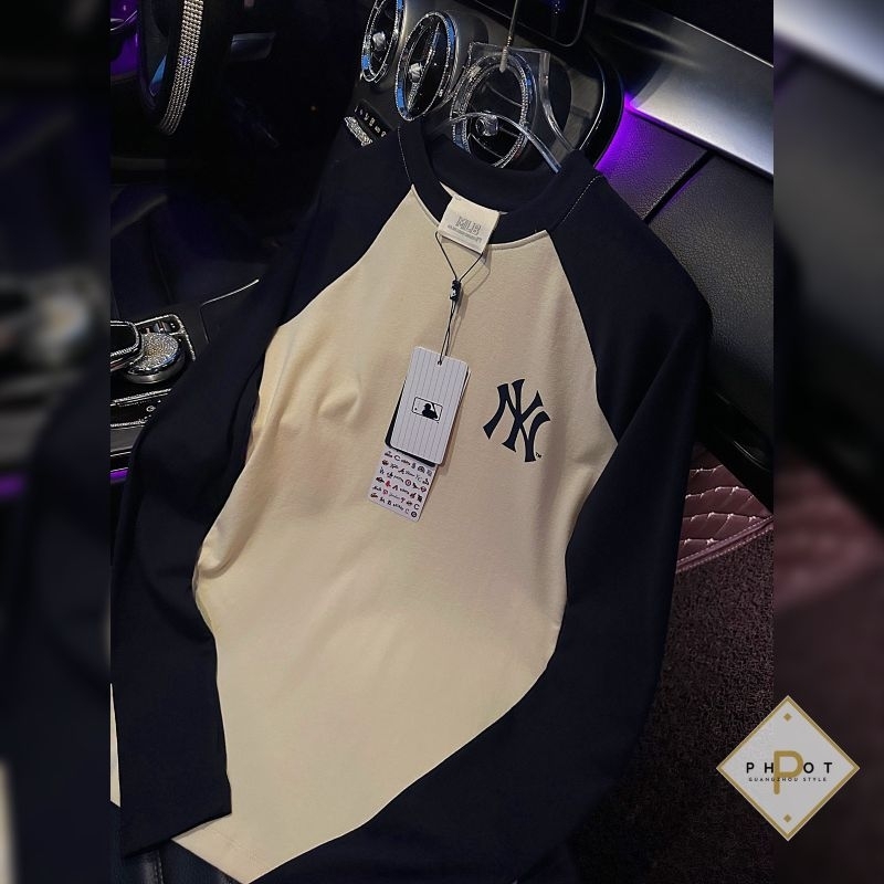 Áo thun chữ pha tay hàng QC