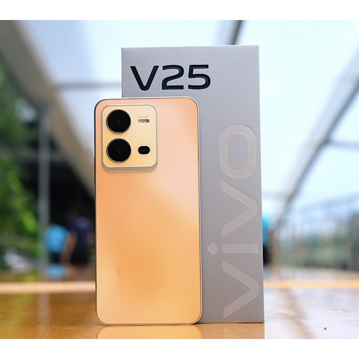 Điện Thoại Vivo V25e  - Vàng Rạng Đông - Camera sau 64MP-Selfie Camera 32MP AMOLED 6.44"