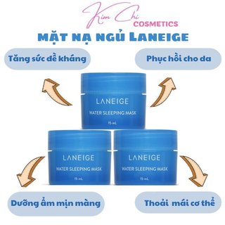 Mặt nạ ngủ Laneige Water Sleeping Mask mini 15ml, Mặt nạ ngủ chính hãng