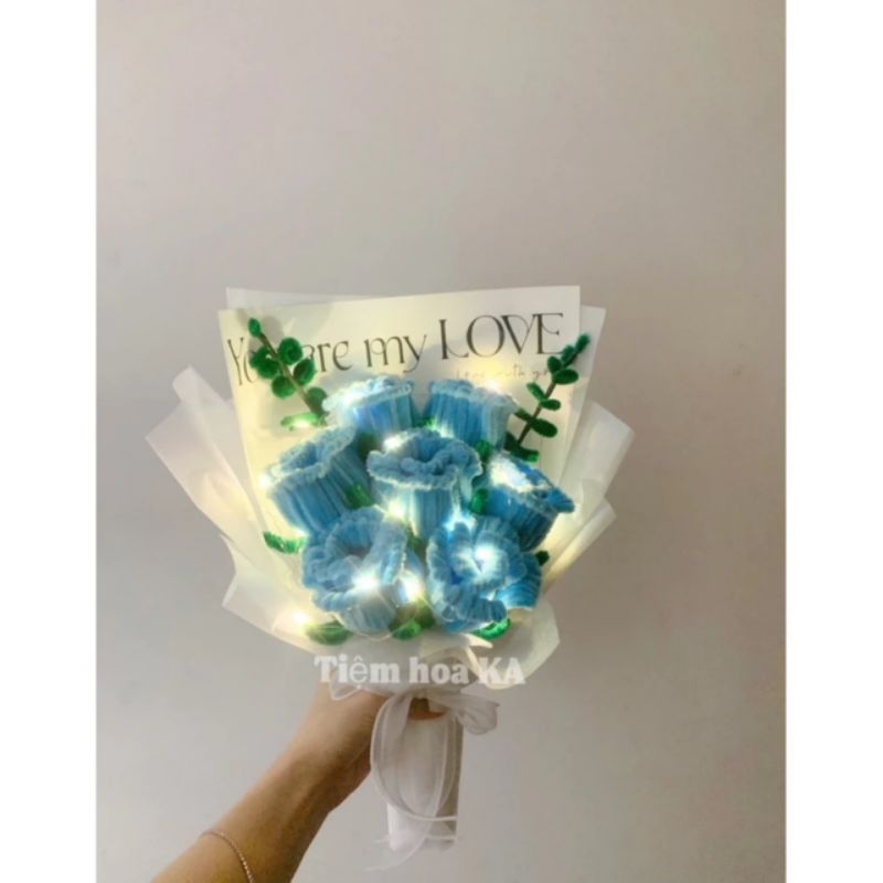 100 cành kẽm nhung trang trí làm hoa, cây thông, ....