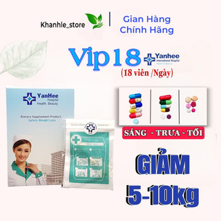 Giảm cân yanhee vip 18 thái lan - dành cho cơ địa nhờn