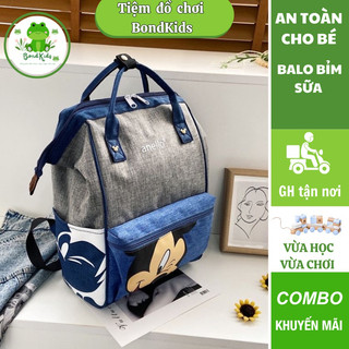 Balo bỉm sữa mickey siêu xinh (sẵn hàng) cho các mẹ - BondKids