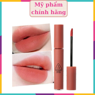 Son 3ce velvet lip tint going right – màu cam hồng đất chính hãng check hidden tag