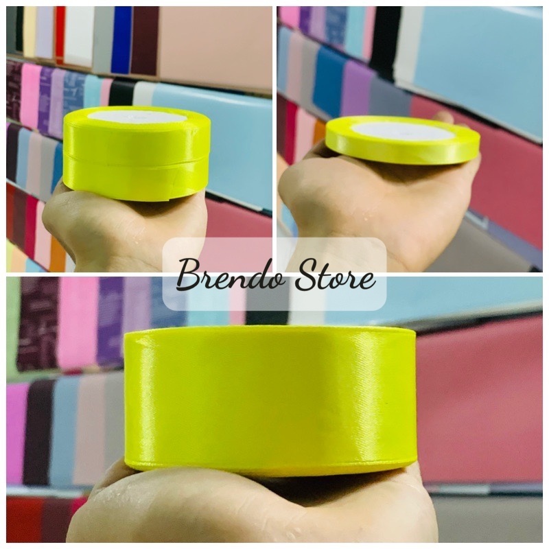 Ruy băng lụa bản 4cm dài 22m - Brendo Store