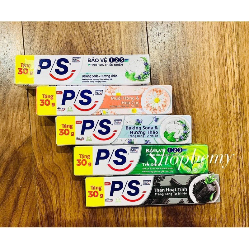 Kem Đánh Răng P/S Bảo Vệ 123 Trà Xanh  50g)