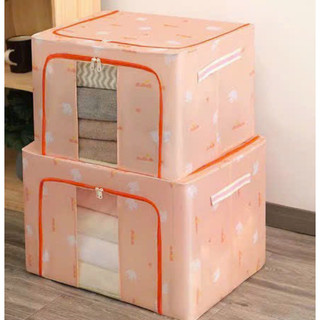 Túi đựng chăn khung sắt, hộp đựng đồ đa năng tiện dụng 🌸free ship🌸