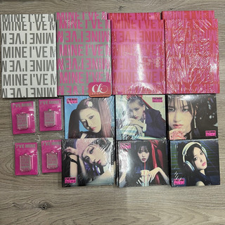 Bộ album ảnh ive i’ve mine có sẵn