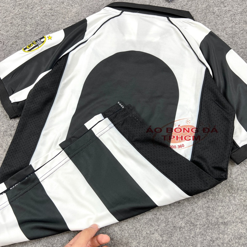 Retro.JUVEN 97/98 - Áo Bóng Đá RETRO CLASSlC hàng Thái cao cấp -RETRO.JUVE sọc 97/98