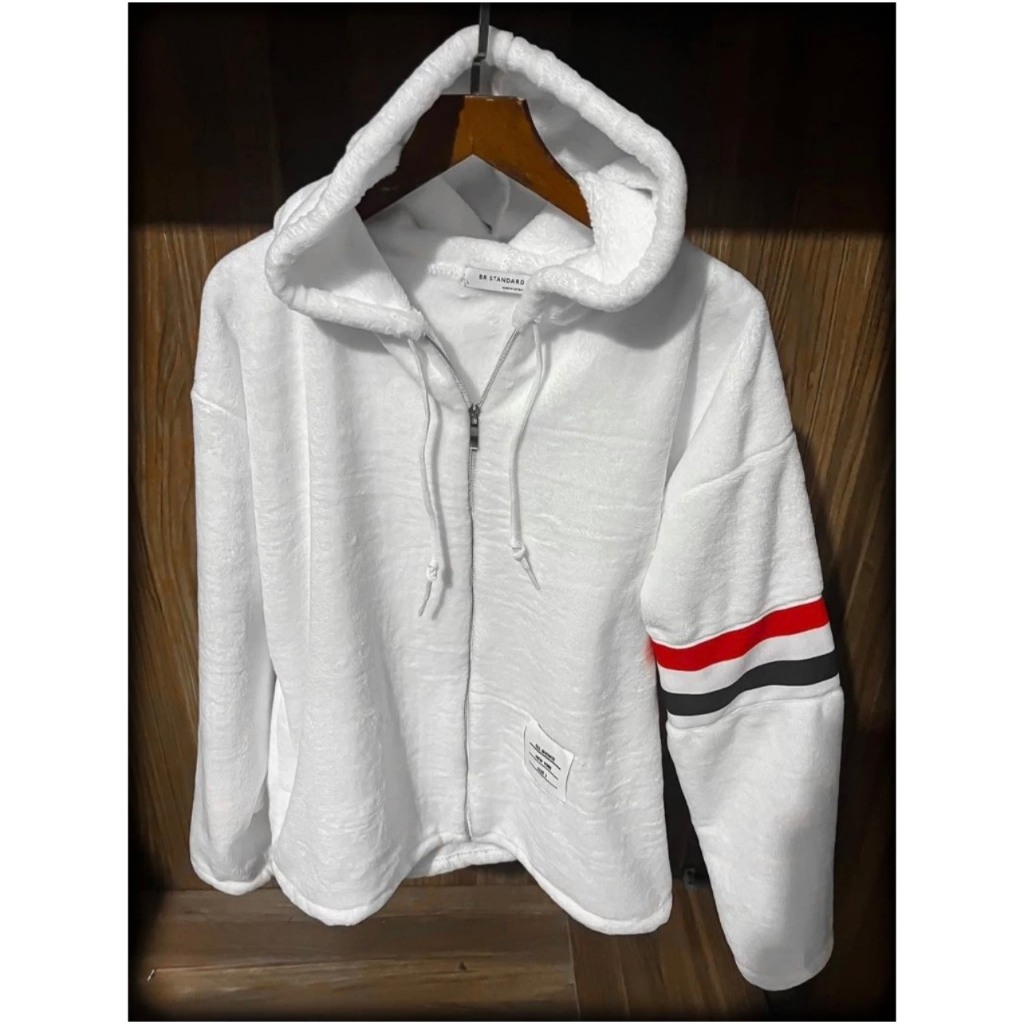 Áo Khoác Lông Thome Chất Lông Mượt 2 Mặt Có Mũ Thiết Kế Hot Nhất Mùa Đông