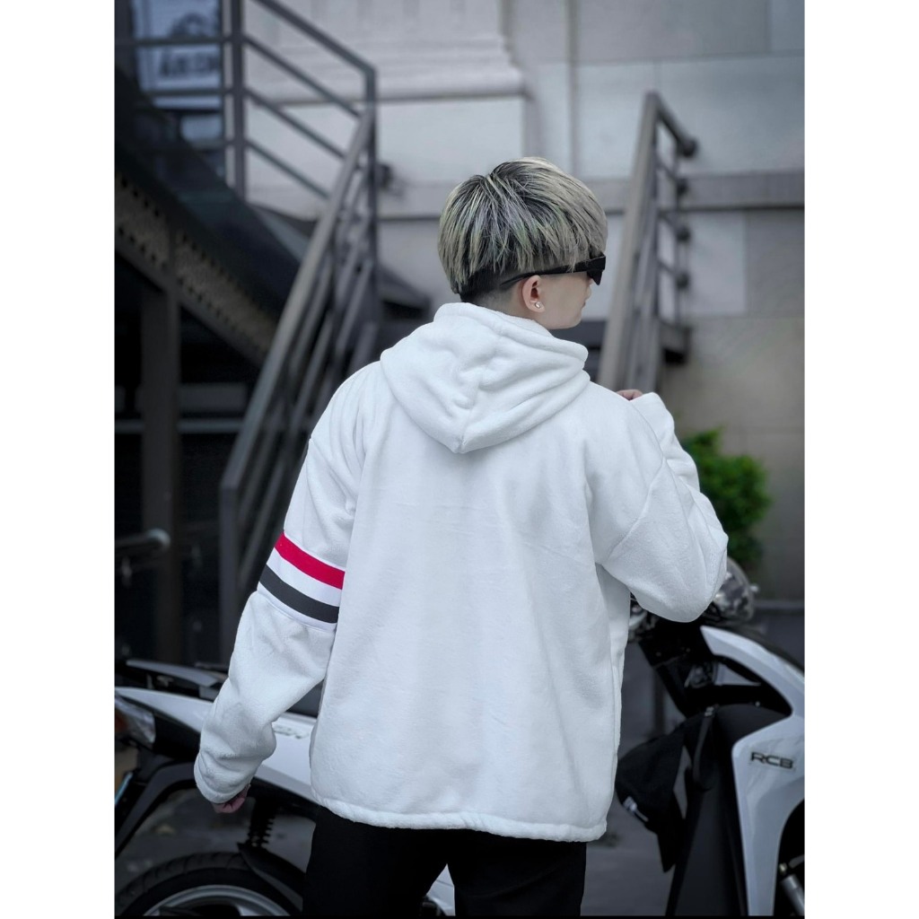 Áo Khoác Lông Thome Chất Lông Mượt 2 Mặt Có Mũ Thiết Kế Hot Nhất Mùa Đông