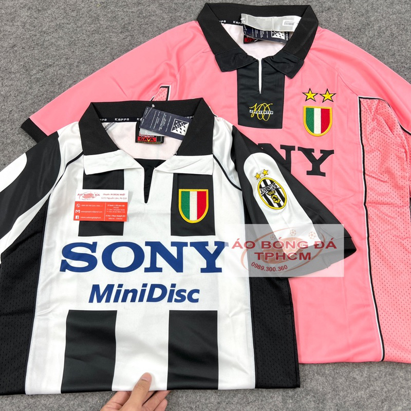 Retro.JUVEN 97/98 - Áo Bóng Đá RETRO CLASSlC hàng Thái cao cấp -RETRO.JUVE sọc 97/98
