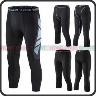 Quần giữ nhiệt Combat pro legging nam dáng lửng hàng cao cấp
