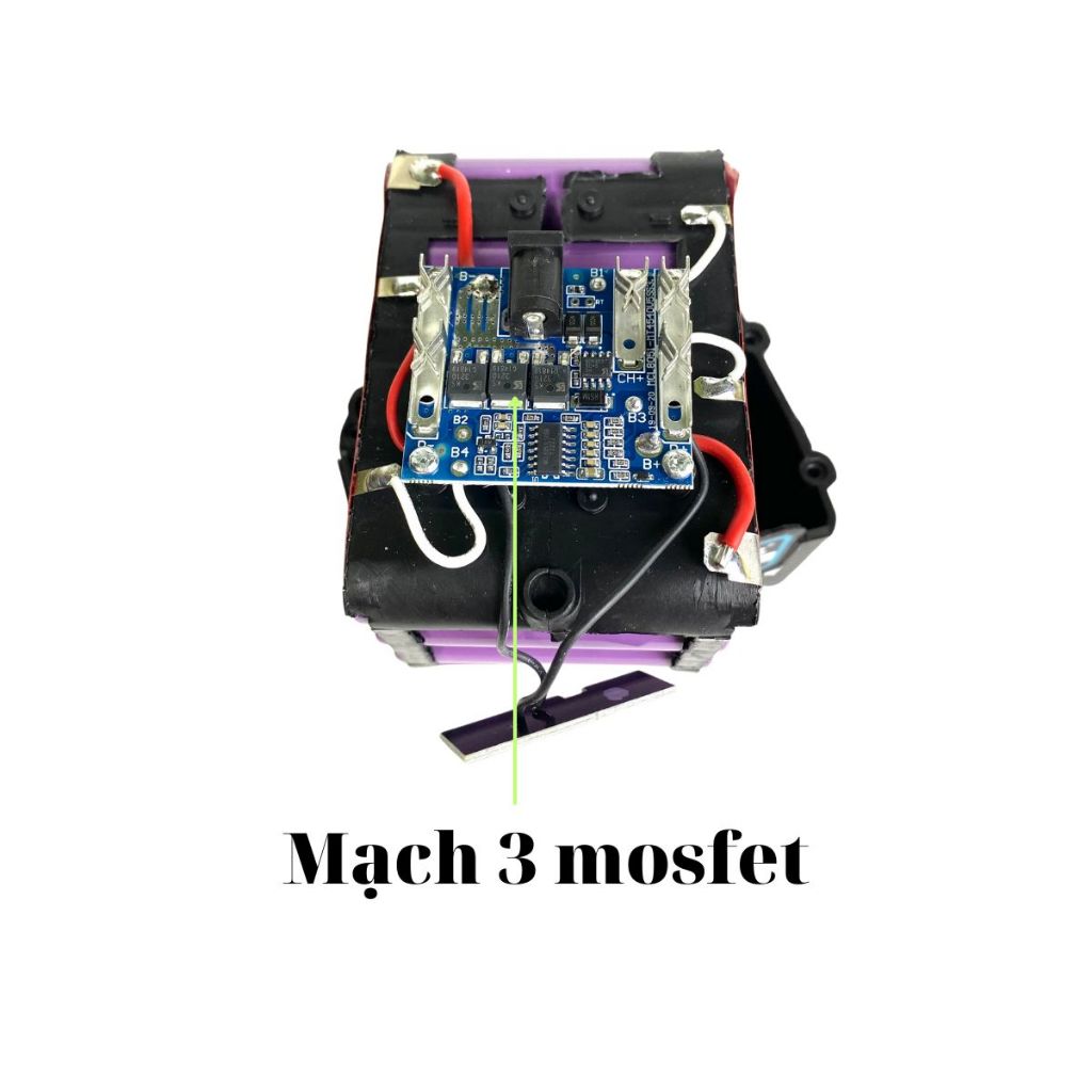 Pin 15 cell chân pin makita m21 có đèn báo pin loại mới