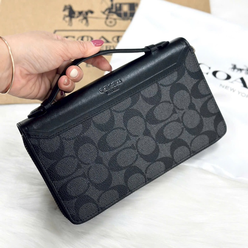 Ví cầm tay Co4ch cho nam