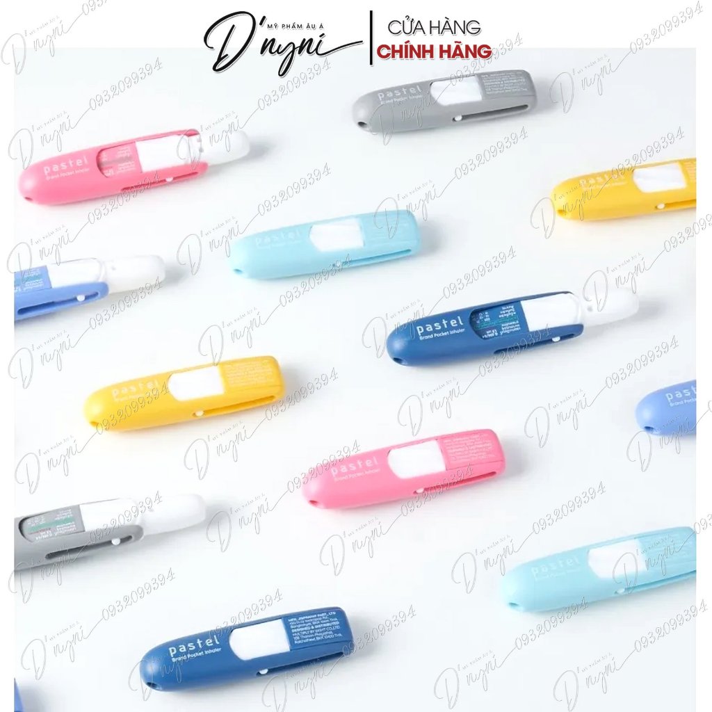 Ống Hít Mũi Bỏ Túi PASTEL POCKET INHALER 2ml Thái Lan