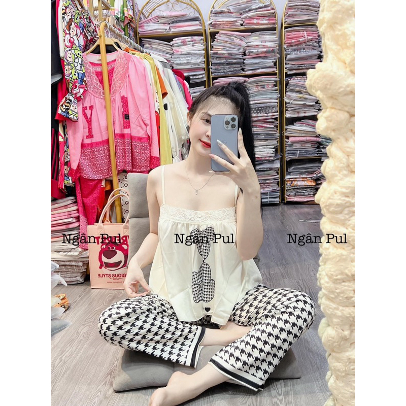 Sét 2 dây mặc nhà xinh sắn
