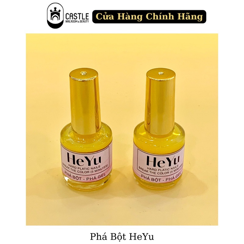 Chai nước phá gel phá bột Heyu thần tốc không nóng rát chính hãng