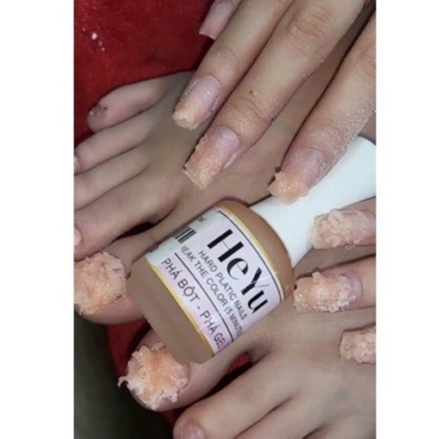 Chai nước phá gel phá bột Heyu thần tốc không nóng rát chính hãng