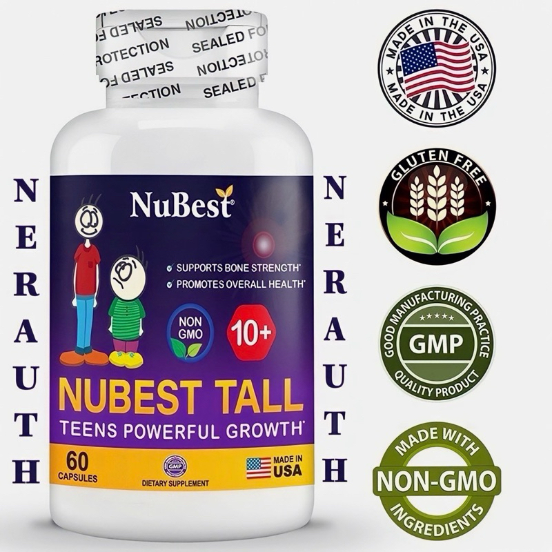 Viên uống hỗ trợ giúp trẻ em phát triển chiều cao New Look Tall 60 viên🇺🇸