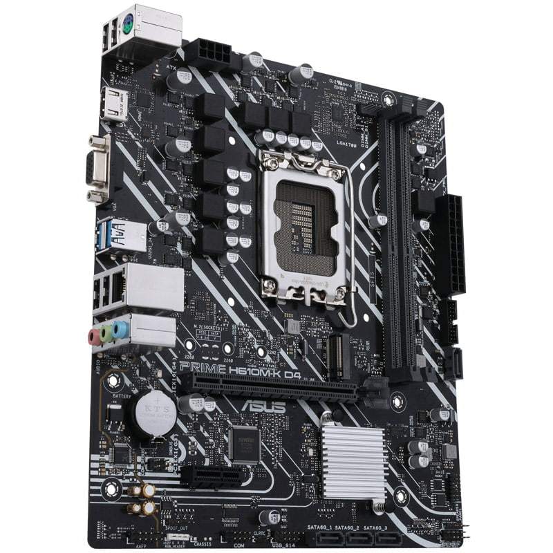 Main Asus Prime H610M-K D4 2 khe ram Socket 1700 chính hãng bảo hành 36 tháng
