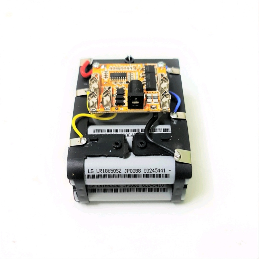 Khối pin 5S 21V đóng sẵn Chính hãng Lishen Xám . Dung lượng cao, dòng xả pin cao. pin li-on 18650 - Limo