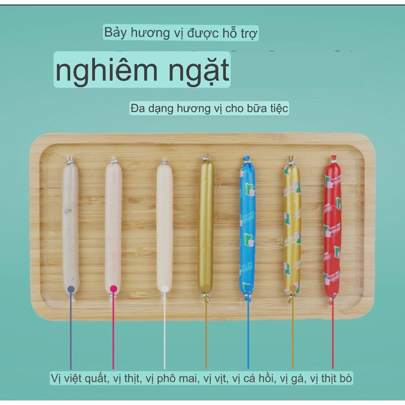 Xúc xích 7 vị cho cún miu 🐶🐱