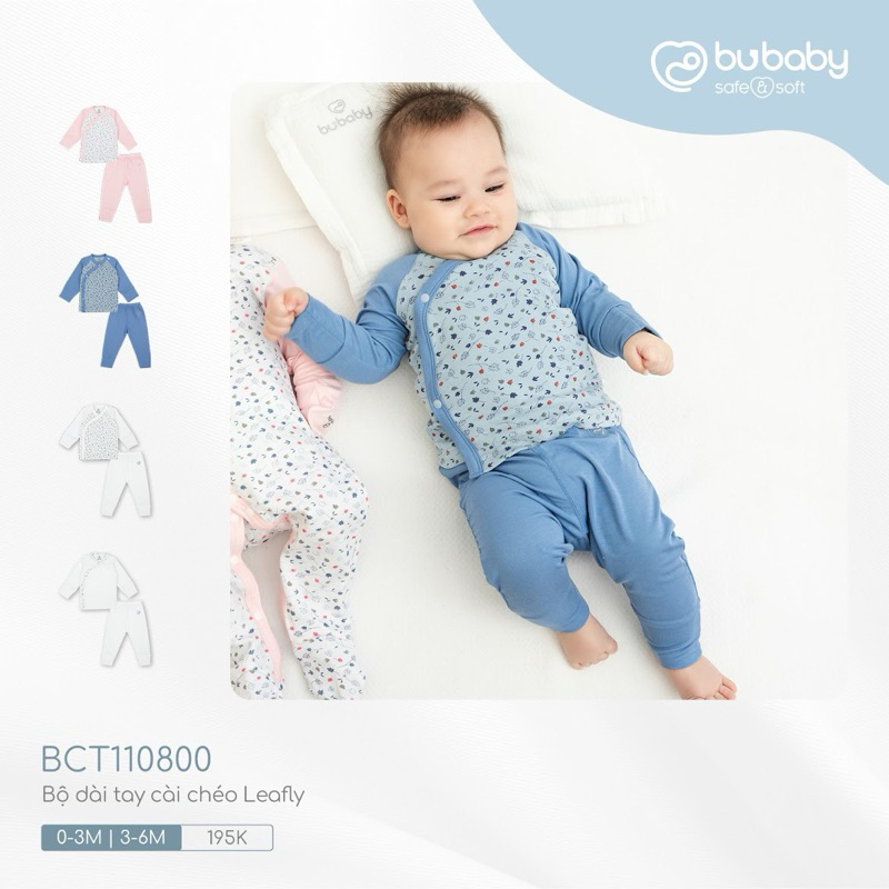 Bộ sơ sinh cho bé trai bé gái hãng bubaby