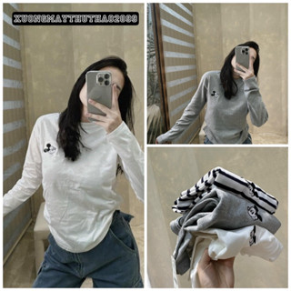  Áo Thun micky thêu chất cotton tăm 