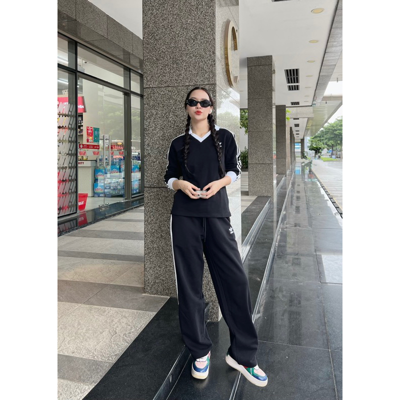 |HÀNG SẴN CHUẨN ẢNH THÂT| ÁO TAY DÀI POLO D AS SWEATSHIRTS CỔ V