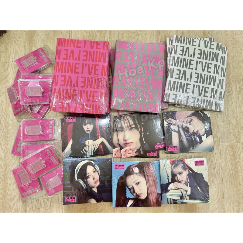 Bộ tranh ản Album I’VE MINE nhóm IVE