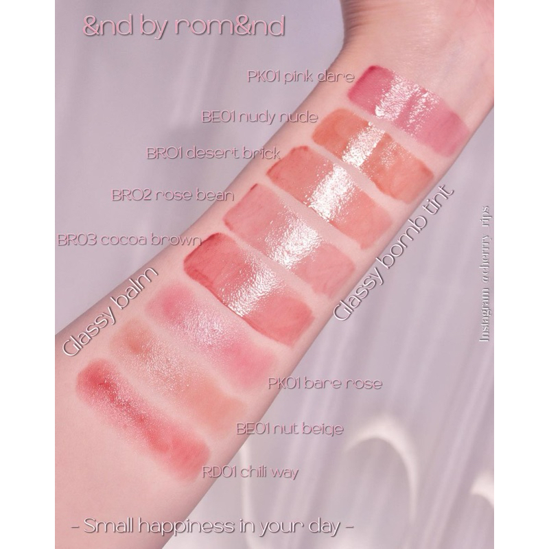 Glassy balm mini