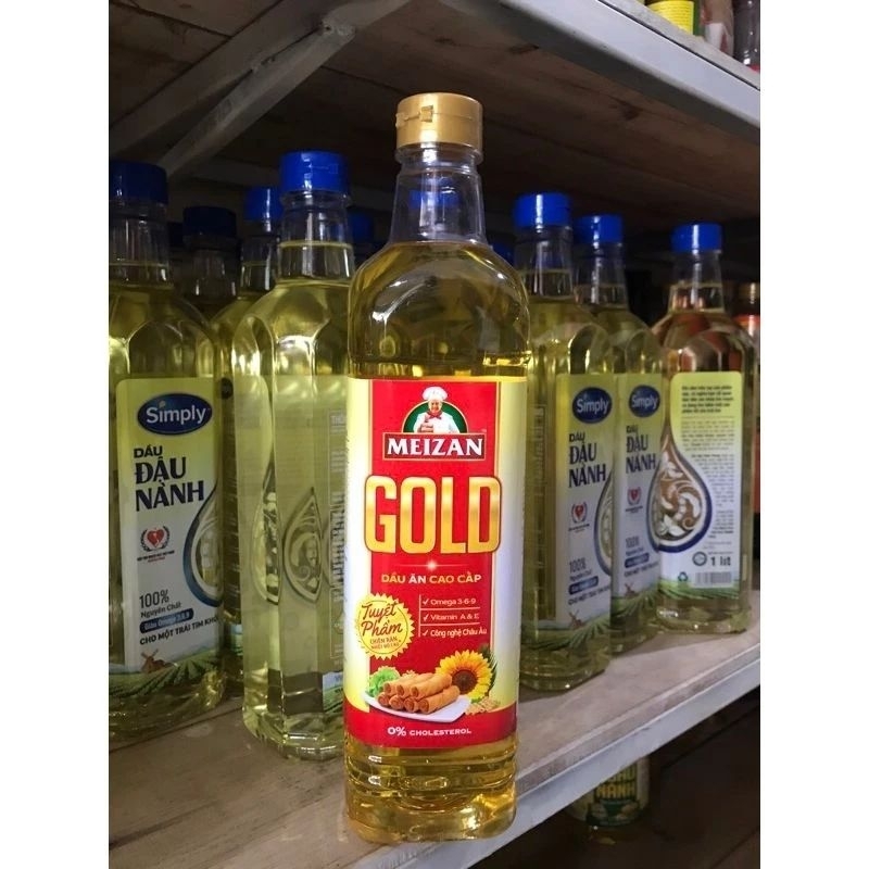 Dầu ăn Meizan Gold 1L