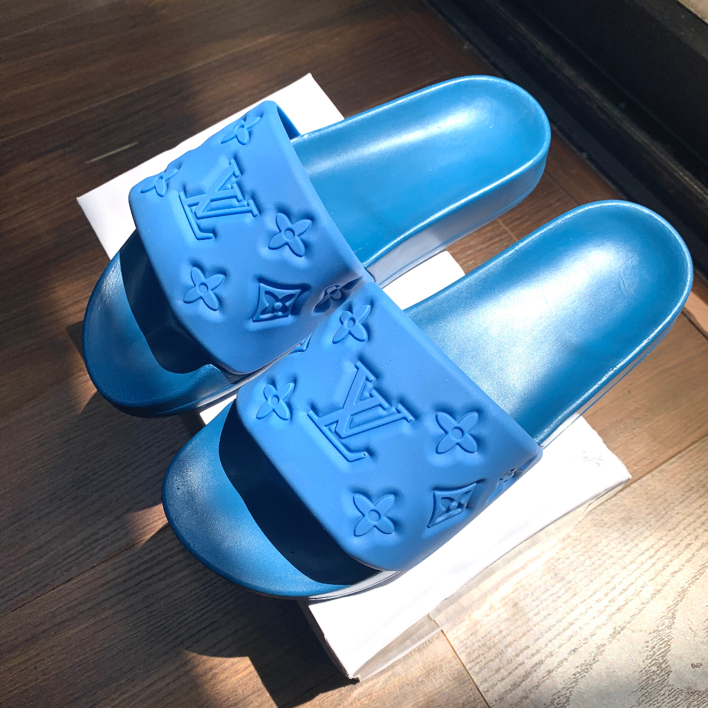 Dép nam quai ngang LV đế sóng Pu êm chân size từ38_43