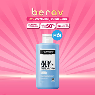 Nước Hoa Hồng Neutrogena không chứa cồn Alcohol Free Toner 150ml