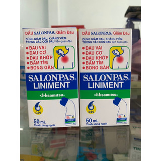 Dầu bôi lăn Salonpas Liniment chai 50ml