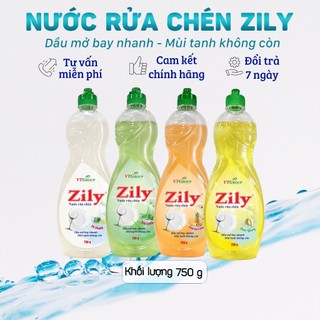 Nước Rửa Chén Zily Chai 750gr
