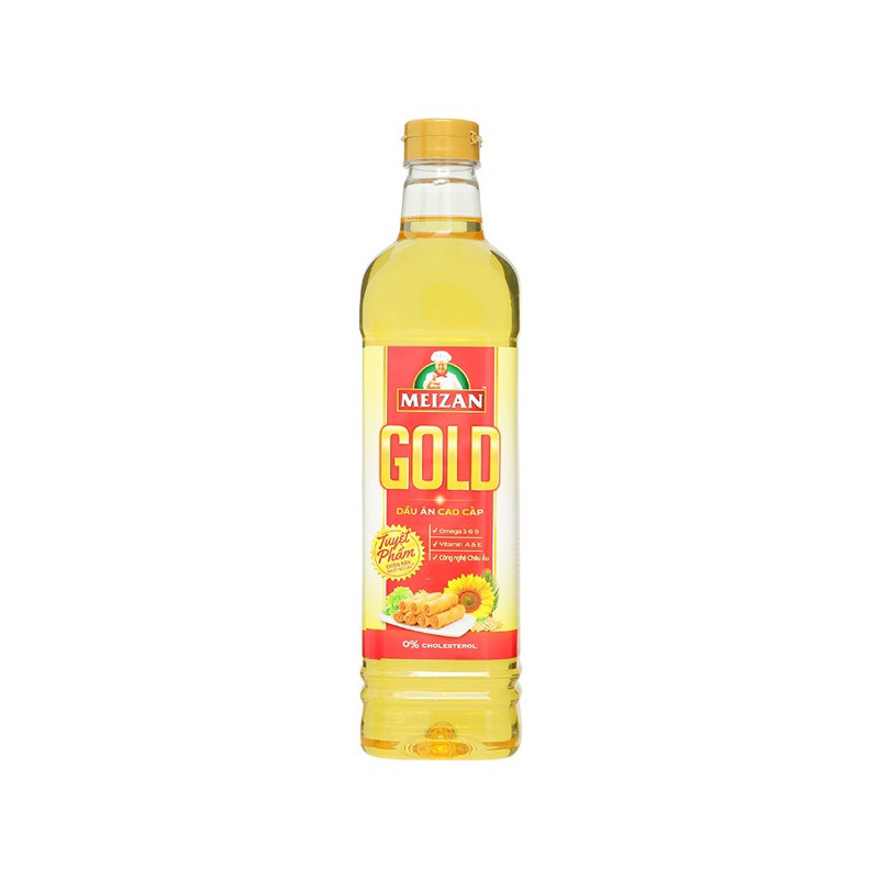 Dầu ăn cao cấp Meizan Gold chai 1 lit