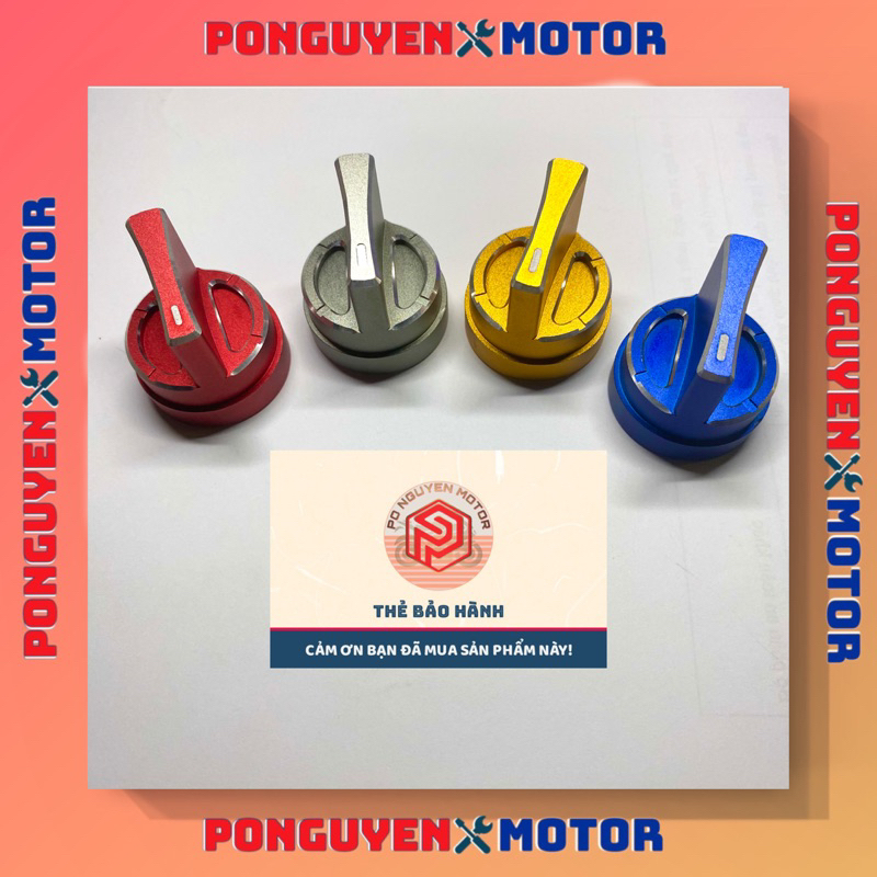 Mặt nhôm và núm nhôm CNC cho cụm khoá HonDa