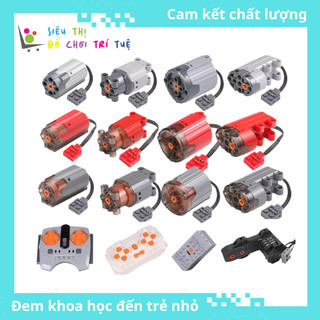 Tập hợp các động cơ sử dụng cho mô hình xe technic, 9686 education, m l xl servo, sieuthidochoitritue