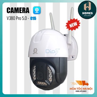 Camera V380 PRO C15 5.0 | Camera Ngoài Trời Đàm Thoại 2 Chiều ,Chống Nước Cực Tốt 