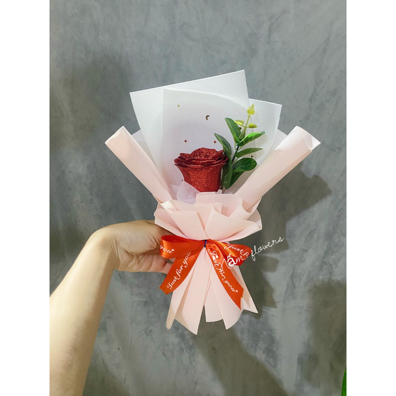 Bó 1 bông sáp nhũ , sỉ nhìu chỉ 20k