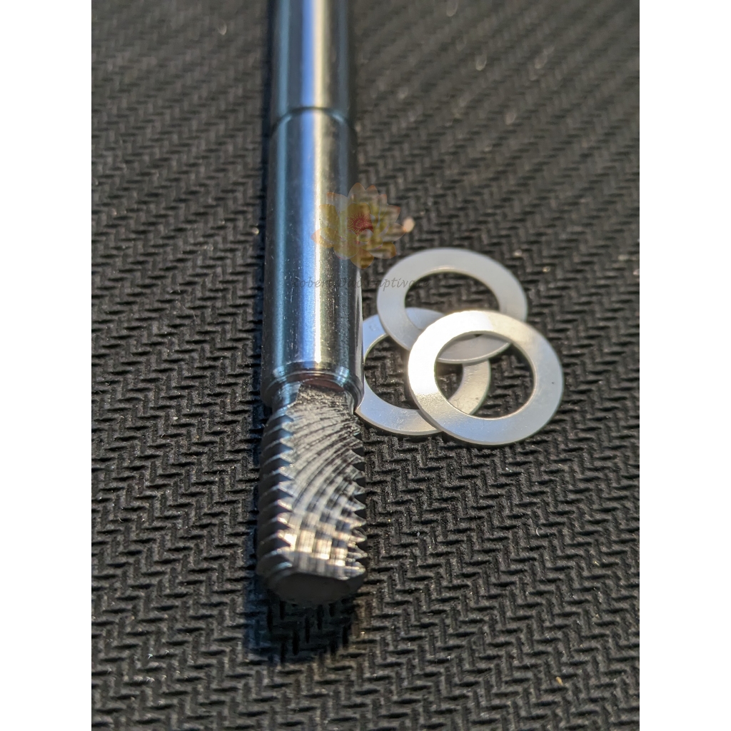 Long đền nhựa đệm trục quạt phi 8