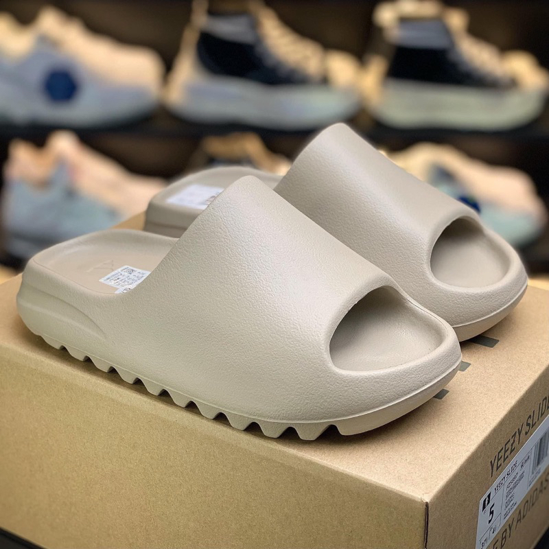 Dép quai ngang Yz Slide bánh mì đúc Nam Nữ