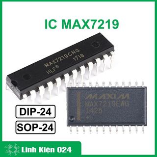 Ic chức năng max7219 24p