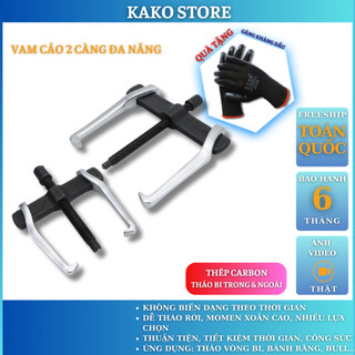 Vam cảo 2 càng tháo vòng bi 4'', 6'', 8, 10'', 12'' mở bạc đạn, buli dụng cụ sửa chữa Kako store